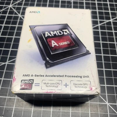 NUEVO PROCESADOR AMD A8-6500 3,5 GHz cuatro núcleos (AD6500OKHLBOX) RARO caja al por menor Foto 1 de 4