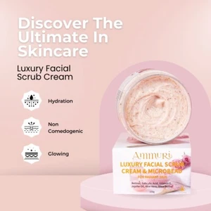 Ammuri Retinol Exfoliant Scrub 100G with Microbeads for Acne & Rejuvenation - Picture 1 of 11