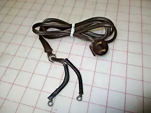 Singer Sewing Machine 301A 2 Prong Plug replacement cord for foot pedal - BROWN - Picture 1 of 2
