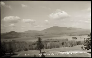 EARLY 1900s POSTCARD FILM NEGATIVE, "SQUAW MOUNTAINS. MOOSEHEAD LAKE,ME. #970" - Picture 1 of 1