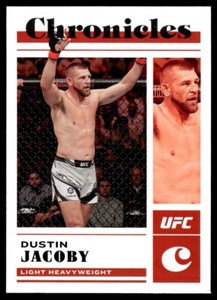 Dustin Jacoby 2023 Panini Chronicles UFC #17