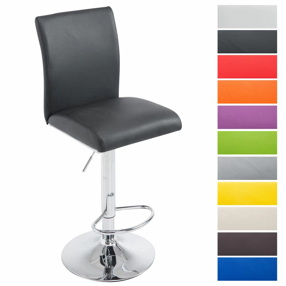 Barhocker Köln Design Drehstuhl Barstuhl mit Lehne Bartresen Küche - Bild 1 von 1