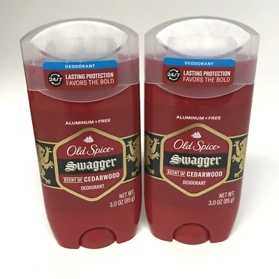 Old Spice Swagger Scent of Cedarwood Aluminum-Free Deodorant, 3.0oz | Pack of 2 - Image 1 of 2