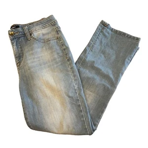 Nine West Taylor Damen-Caprijeans mit Bündchen helle Waschung Denim, Größe 4 - Bild 1 von 19