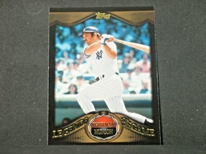 Thurman Munson 2009 Topps Legends of the Game Gold #LLG-8 New York Yankees