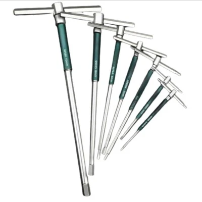 T Type Universal Hex Socket Wrench Steel Lengthen Allen Key Wrench Non-slip - Image 1 of 4