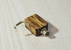 Nuevo cuerpo de casco hecho de madera de cebra con conector Emt para Denon DL103 DL103R - Imagen 1 de 3