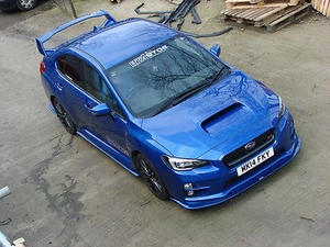 Se adapta a SUBARU STi WRX. Kit de carrocería, labios, lados. SEDÁN/SEDÁN 2015 V2. Coches HT Reino Unido. - Imagen 1 de 6