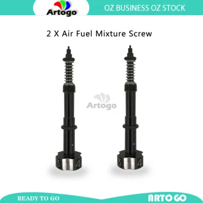 2x Ajustador de tornillo de mezcla de combustible de aire Keihin Carb para KTM 450 SXS-F 2007-2008 Foto 1 de 4