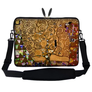 15.6" Laptop Computer Sleeve Case Bag w Hidden Handle & Shoulder Strap 3000 - Picture 1 of 3
