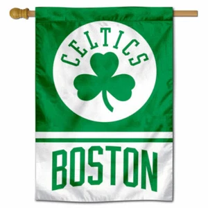 NBA Boston Celtics Shamrock House Flag and Banner - Picture 1 of 3