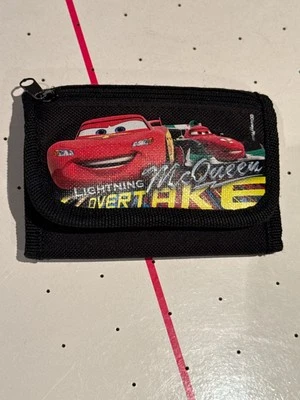 Cars Pixar Lightning McQueen Kids 3 Fold Wallet - Image 1 of 4