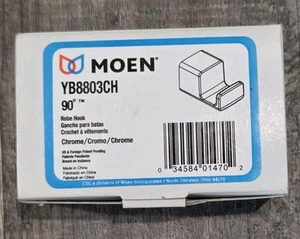 Moen Chrome Robe Hook New In  Box - Picture 1 of 4