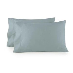 Organic Flannel Pillowcases King Size Set of 2 - Ultra Comfortable 100% GOTS ... - Picture 1 of 9
