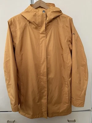 Chaqueta de Lluvia COLUMBIA Para Mujer XL Amarilla Cremallera Completa Informal Deportes Ver Descripción Foto 1 de 4