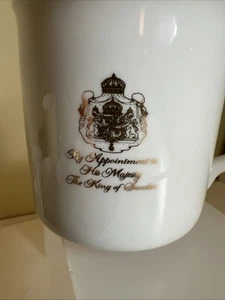 “ By Appointment to His Majesty The King of Sweden" Gevalia Kaffe Mug Cup - Picture 1 of 5