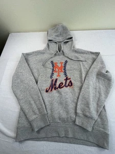 Fanatics Brand New York Mets Mens Hoodie Grey Sz Med Brand New MLB - Picture 1 of 3