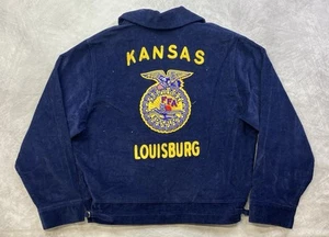 Vintage Agricultural FFA Kansas Louisburg Jacket Size 40 - Picture 1 of 11