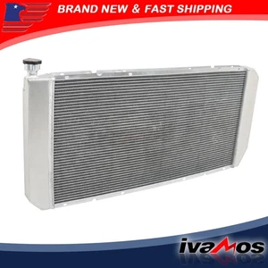 Radiador de 3 filas con núcleo de aluminio CU1520 para camioneta Chevy C/K 1500 2500 3500 1988-1999 - Imagen 1 de 11