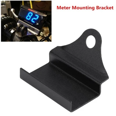 Universal Motorcycle CNC Water Temp Meter Voltmeter Tachometer Mounting Bracket - Image 1 of 4
