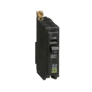 Square D QOB120 Leitungsschutzschalter - MCB Schraube 1P 20A 10kA/1 20V - Bild 1 von 1
