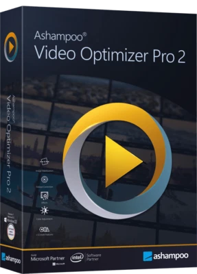 Ashampoo Video Optimizer Pro 2 - schneiden - drehen - Bildgröße änden - DVD-ROM - Bild 1 von 4