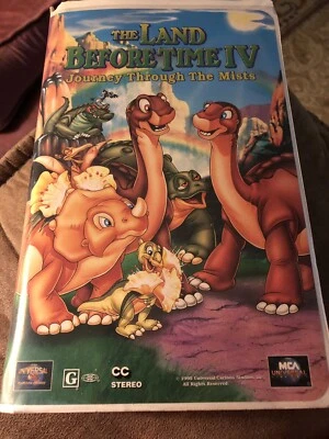 The Land Before Time IV 4: Journey Through the Mists VHS, 1996, Clamshell - Image 1 of 4