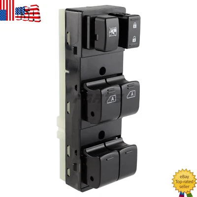 Driver Power Window Master Switch For Nissan Murano LE SL S 2009-2014 3.5L 4Door - Image 1 of 4