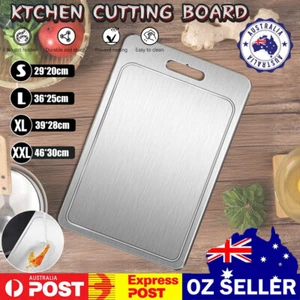 Titanium Cutting Board Double-Sided Titanium Chopping Boards for Kitchen Camping - Picture 1 of 16