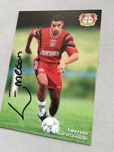 EMERSON Bayer 04 Leverkusen signed Autogrammkarte 10x15 - Picture 1 of 1