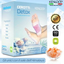 Cerotti Detox Piedi Con Sale Dell'Himalaya Ed Aceto Di Bambù Disintossicanti