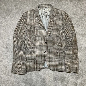 Ports International Womens Hong Kong Vintage Wool Tweed Jacket Women’s Size 14 - Picture 1 of 9