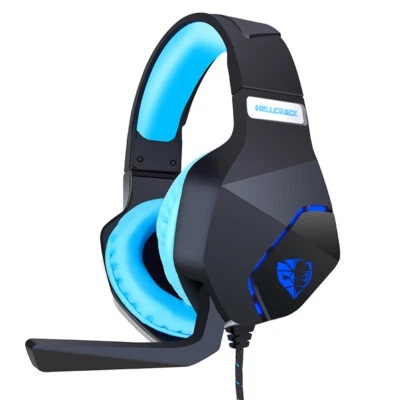 Hellcrack PS5, Xbox Series X Professional Gaming Headset with Mic/Mute - Image 1 of 4