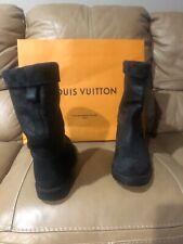 $1260 NIB AUTH LOUIS VUITTON CHARONNE CHELSEA BOOTS SOLD OUT US sz 14 12  INSOLE