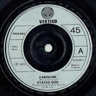 Status Quo - Caroline - Used Vinyl Record 7 - K8100z