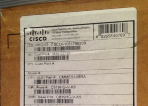 NEW Cisco C819HG-V-K9 Integrated Services Router (We buy and sell Cisco) - Picture 1 of 2