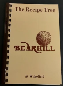 Vintage Spiral Recipe Tree Cookbook 1984 Bearhill Retirement at Wakefield MA. - Imagen 1 de 2