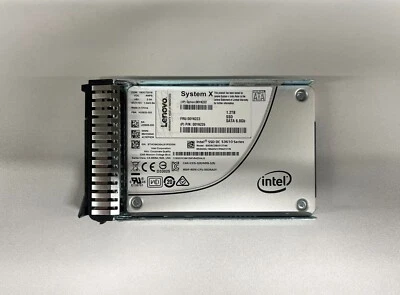 00YK223 LENOVO INTEL 1.2TB 12G SAS 2.5" SFF SSD SOLID STATE SSDSC2BX012T4N - Image 1 of 2