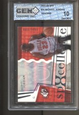 2003-04 Michael Jordan SPX #94 1864/3999 Gem Mint 10 Chicago Bulls GOAT MVP HOF