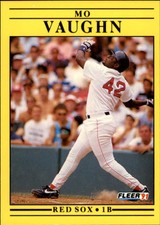 1991 Fleer Update Baseball Card #7 Mo Vaughn