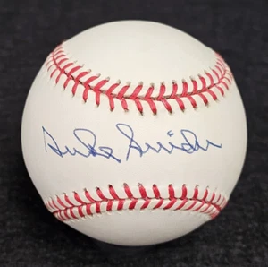 DUKE SNIDER Signed Official MLB Baseball-HALL OF FAME-BROOKLYN DODGERS-PSA - Picture 1 of 7