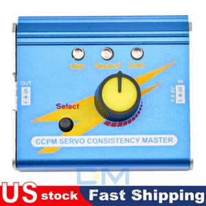 US 3-Mode Servo Tester Metal Steering Gear Tester Motor Test For RC Helicopter - Picture 1 of 14