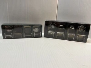 Mini Pewte Chairs Doll Furniture Dollhouse 2" & 1-1/2” Miniature Sets. Boxed. - Picture 1 of 9