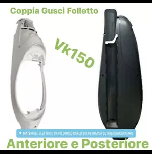 Scocche Folletto Guscio Anteriore E Posteriore Compatibile Per Vorwerk Vk150 Top - Foto 1 di 1
