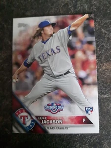 2016 Topps Opening Day Rookie Luke Jackson RC Card# OD-6 - Picture 1 of 2