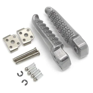 Rear Footrests Foot pegs For Kawasaki ZR1100 KLE650 KLZ1000 Versys 2007-2015 - Picture 1 of 4