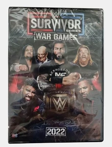 WWE Survivor Series WarGames 2022 DVD Brand New Sealed Reigns Zayn Belair Lynch - Picture 1 of 2
