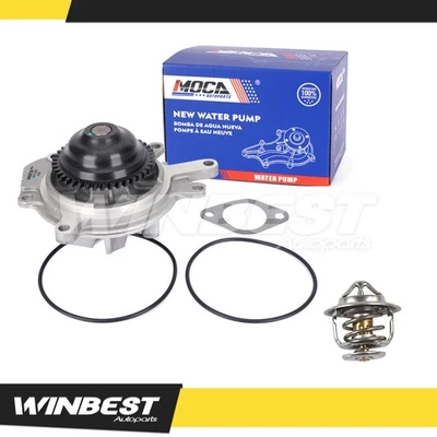 Bomba de agua y termostato para Chevrolet Express Silverado GMC Sierra Savana 6,6 L Foto 1 de 4