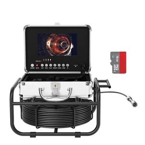 512HZ Pipe DVR HDSewer Inspection Video Cam Auto Self Leveling 23MM IP68 - Picture 1 of 18