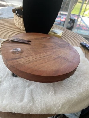 Elevador de madera hecho en la India, exhibición de soporte para plantas/decoración para fiesta, postre NUEVO 10” Foto 1 de 4